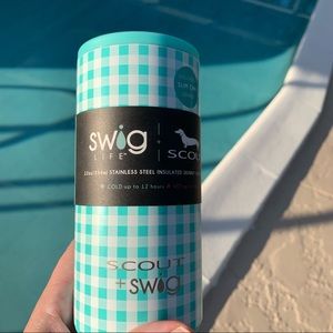Swig & Scout Double Branded Skinny Can Cooler